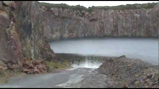 Hidden lake at Carrolls Cross Quarry [upl. by Trisa921]