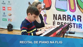 Marilea Vergili e seus alunos encantam o público com recital de piano na 11ª FLIG 2024 [upl. by Benji]