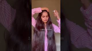 Haircare Routine for Lazy Girls 😴🌸 hair haircare shorts [upl. by Nyrual]