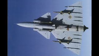 Dogfight 2vs2 SAAB JA37C VIGGEN  Subtitles SWEENG Low video quality [upl. by Alis]