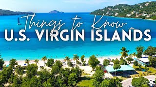 Everything You NEED TO KNOW Visiting US Virgin Islands [upl. by Airak]