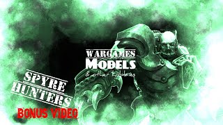 Building Necromunda Spyre Hunters  Bonus Video Caryatid Prime [upl. by Sairtemed]