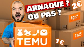 Unboxing TEMU  Arnaque ou pas  😱 [upl. by Seedman]