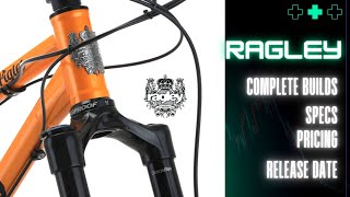 Ragley 2022 Complete Hardtail Bike Lineup  Models Specs Pricing and Release Date info [upl. by Chiquia]