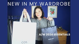 Fashion Haul Autumn winter 2024 Trends  New in from Massimo Dutti Cos Zara and more [upl. by Tiloine]