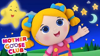 Twinkle Twinkle Little Star  More  Mother Goose Club Cartoons NurseryRhymes [upl. by Range]