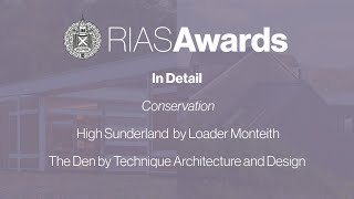 Conservation Architecture  Ep 2 RIAS Award Winners In Detail  Scottish Architecture Talk [upl. by Brookhouse]