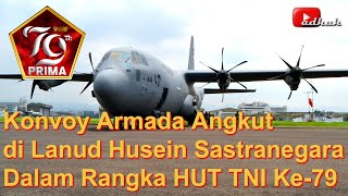 Konvoy Armada Angkut HUT TNI 79 [upl. by Saqaw]