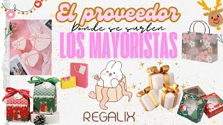 Regalix🎁 La Tienda De Bolsas de Regalo más Económica 🛍️ y Bonita Recorrido con Precios cute [upl. by Beaufert]