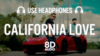 CALIFORNIA LOVE 8D AUDIO Cheema Y  Gur Sidhu  New Punjabi Song 2023  New Punjabi Song [upl. by Tongue258]