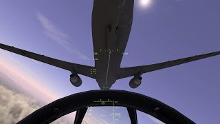 VTOLVR  EF24G  Practicing refueling and case 1 recovery [upl. by Maclean]