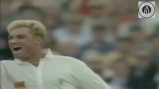 Shane Warne Ball of the century to Mike Gatting [upl. by Franci]