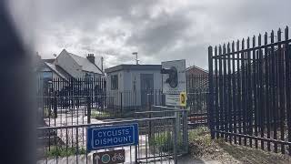 Double Stay Wareham Station Foot Level Crossing Dorset Friday 29032024 [upl. by Patrizio]