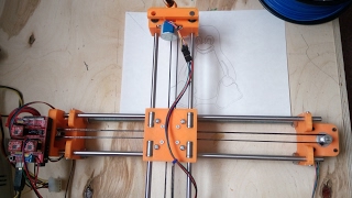 Drawing Machine Assembly and First Try [upl. by Arramas]