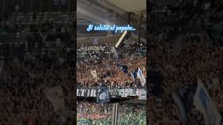 NAPOLI  MONZA  Il saluto al popolo alla Curva B  sscnapoli napolicalcio napoli ultras [upl. by Sothena]