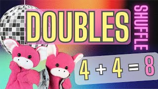 Doubles Addition Facts Song  Doubles Shuffle  Math Notes with Rocko [upl. by Norab478]