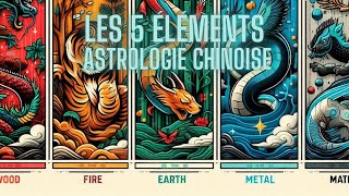 Les 5 éléments en astrologie chinoise [upl. by Alena]