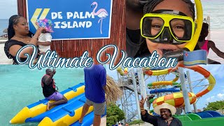 VAKANTIE VLOG 5 Palm Island Aruba 🇦🇼 The Best Day 🏖️ Family Fun Activities 2024 [upl. by Bensen]