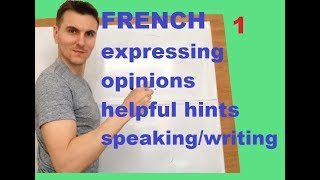 Connectives in FRENCH  conversation class  expressing opinions  writingspeaking part 1 [upl. by Luapnhoj]