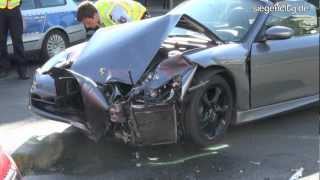 Frontalunfall mit Porsche  Siegen  13052012 [upl. by Acila523]