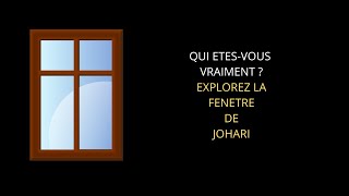 La Fenêtre de JOHARI Comprendre son image Cachée et Publique [upl. by Milissa]