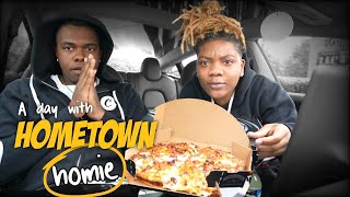 Reviewing Dominos VIRAL PIZZA TREND Funny food review Collab [upl. by Tigirb]