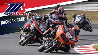 Mission King of the Baggers Race 1 at New Jersey 2024  FULL RACE  MotoAmerica [upl. by Sirref]