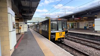 Tyne and Wear Metro Trains at University [upl. by Barraza]