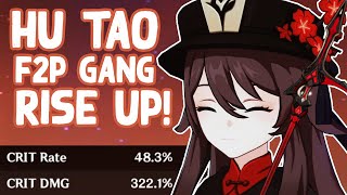 this is how F2P Hu Tao broke the internet [upl. by Annamaria893]