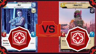 FINALS Rey VS Boba Fett Commentary  Gameplay  SWU [upl. by Tayyebeb]