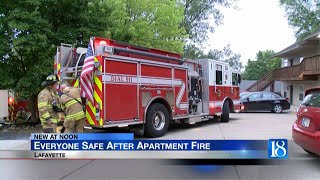 Everyone Safe After Apartment Fire [upl. by Anada538]