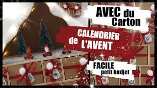 FABRIQUE TON CALENDRIER DE LAVENT AVEC DU CARTON [upl. by Teria]