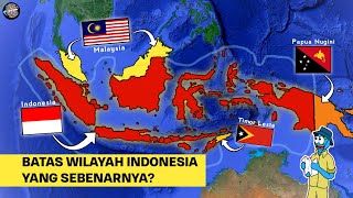 WADUH INILAH PERBATASAN INDONESIA YANG SEBENARNYA – Keliling Dunia Yuk [upl. by Silvers452]