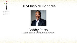 Bobby Perez  Inspire Awards  SAISD Foundation [upl. by Thorsten]