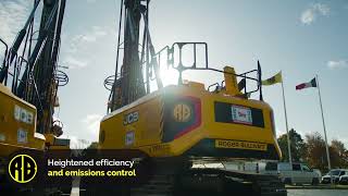 Roger Bullivant Limited Unveils Triple Launch of 3500 Series Driven Piling Rigs [upl. by Vinia]