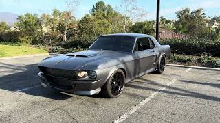 1967 Ford Mustang Eleanor Coupe Restomod Build Walkaround [upl. by Inna]