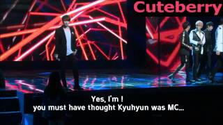 Eng Sub 131018 HeeChul mentions Kyuhyun on The heirs [upl. by Ille]