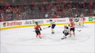 Gotta See It Kulikov pops helmet off Voracek with massive hit [upl. by Cibis939]