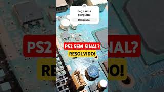 PLAYSTATION 2 PS2 SEM IMAGEMSINAL RESOLVIDO ps2 playstation2 playstation [upl. by Horne]