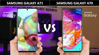 Samsung Galaxy A71 vs Samsung Galaxy A70 [upl. by Mira]