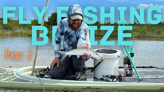 DIY Bonefish on Ambergris Caye Belize at Cayo Frances Farm amp Fly Nov 22  Part 2 [upl. by Ronald]