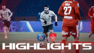 HIGHLIGHTS  PSG 22 BREST ⚽️ ASENSIO amp KOLO MUANI ⚽️ [upl. by Hughett40]