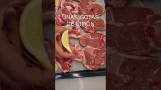 Short Chuletas de Cordero con Patatas Panadera y Salsa Mery al Horno [upl. by Kauffman669]