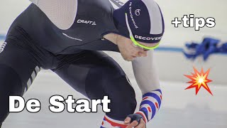 SCHAATSEN  DE START training  tips [upl. by Ybbil]