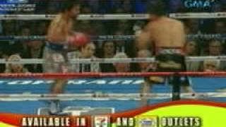 Pacquiao vs Marquez 4 Knockout 6th Round 120812 [upl. by Murdock]