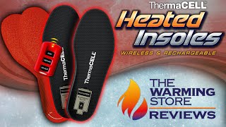 ThermaCELL Heated Insoles [upl. by Ahron]