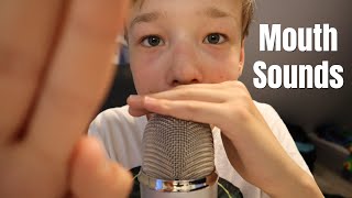 ASMR Mouth Sounds amp Hand Movements [upl. by Sabella]