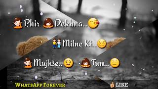 Mujhe khone ke baad ek din  WhatsApp status 30 second  video song  Darshan Raval [upl. by Lleral]