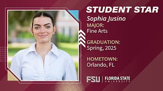 Student Star Sophia Jusino [upl. by Anilra]