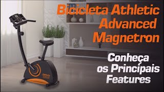 Bicicleta Ergométrica Athletic Advanced Magnetron [upl. by Darill722]